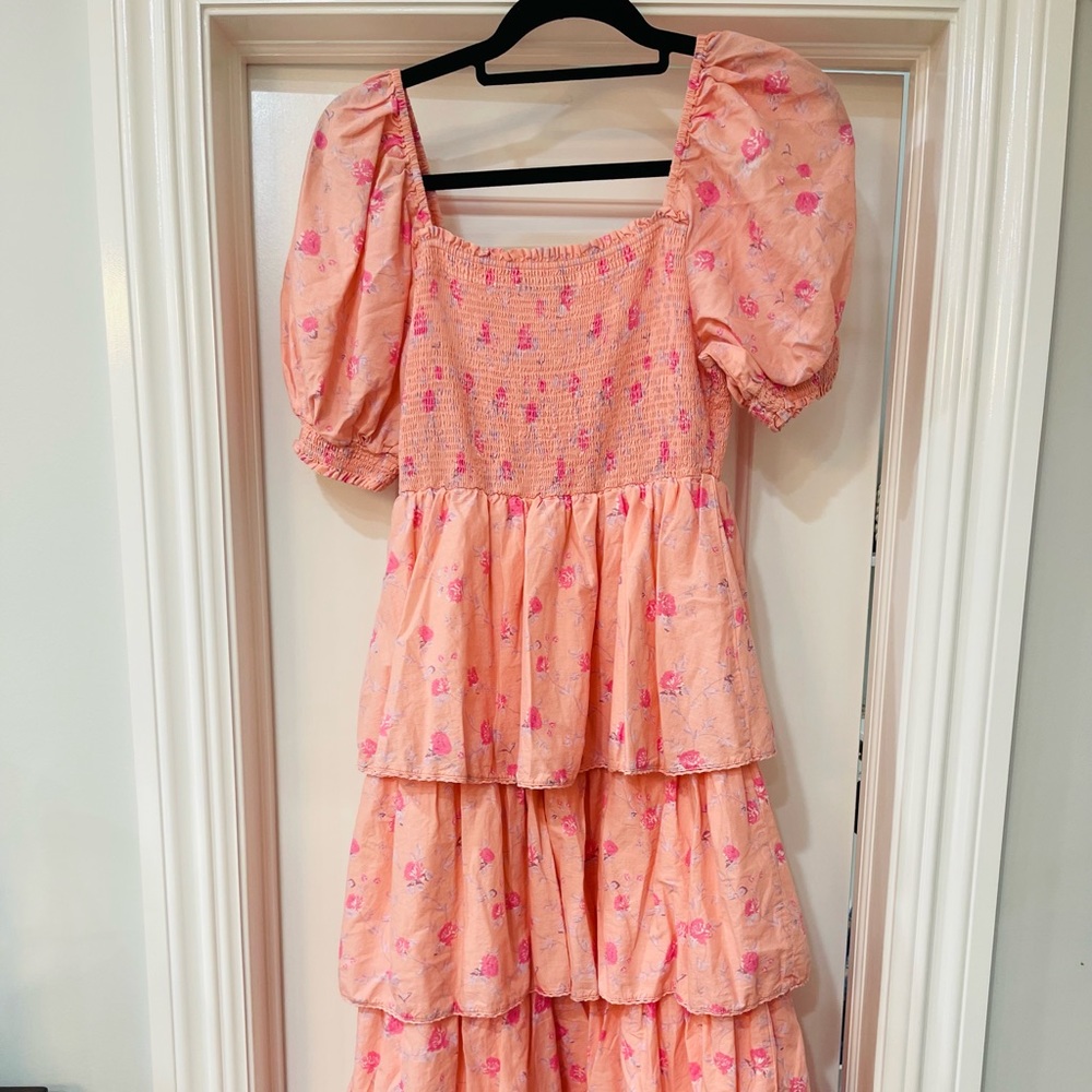 Floral MIDI Love Shack Fancy x Target collab dress